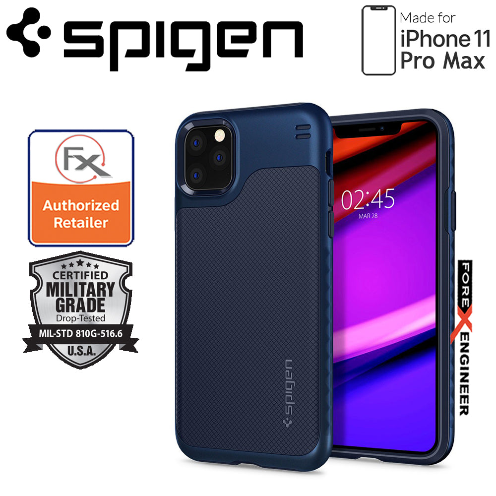 Spigen Hybrid NX for iPhone 11 Pro Max ( Navy Blue ) ( Barcode: 8809640258909 )