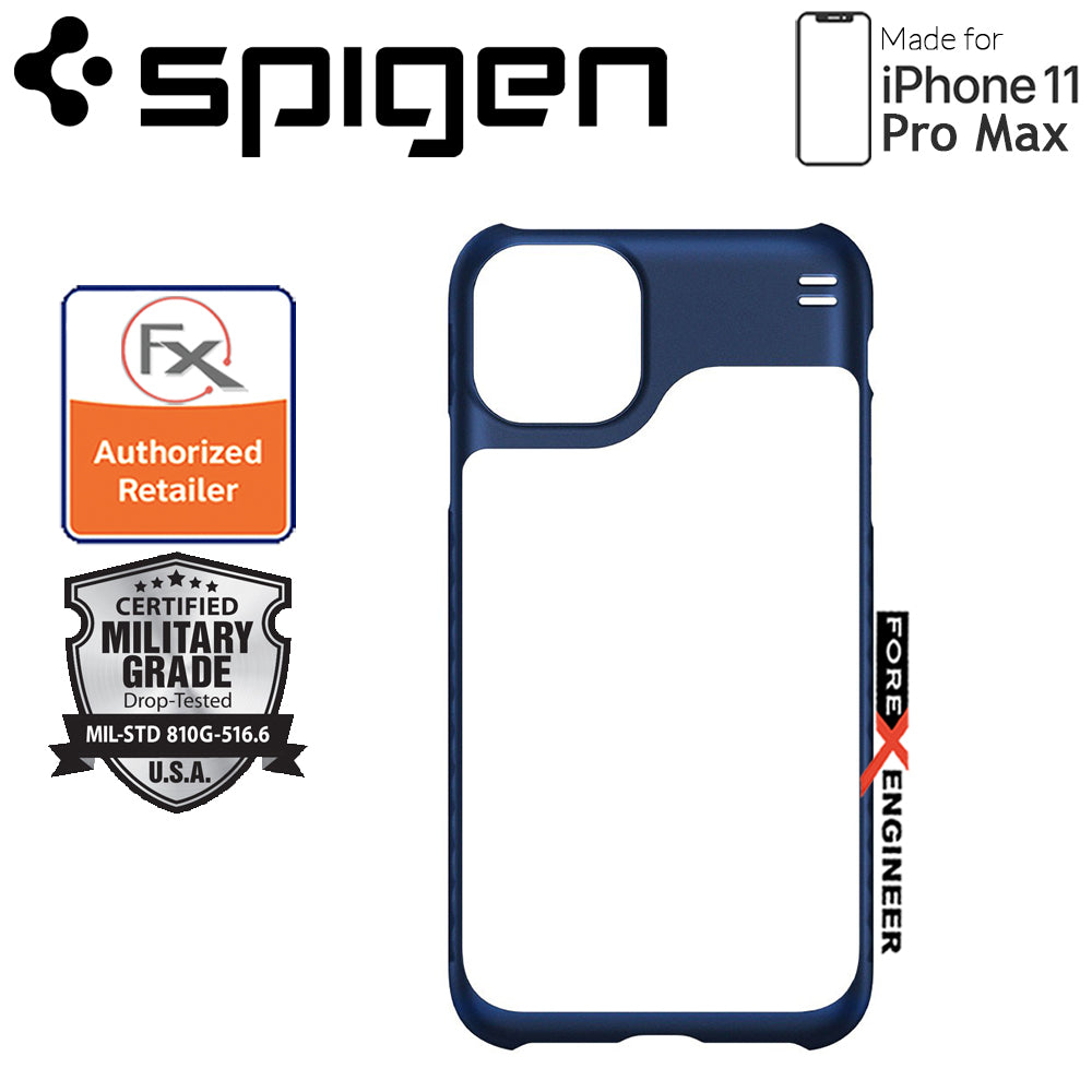 Spigen Hybrid NX for iPhone 11 Pro Max ( Navy Blue ) ( Barcode: 8809640258909 )