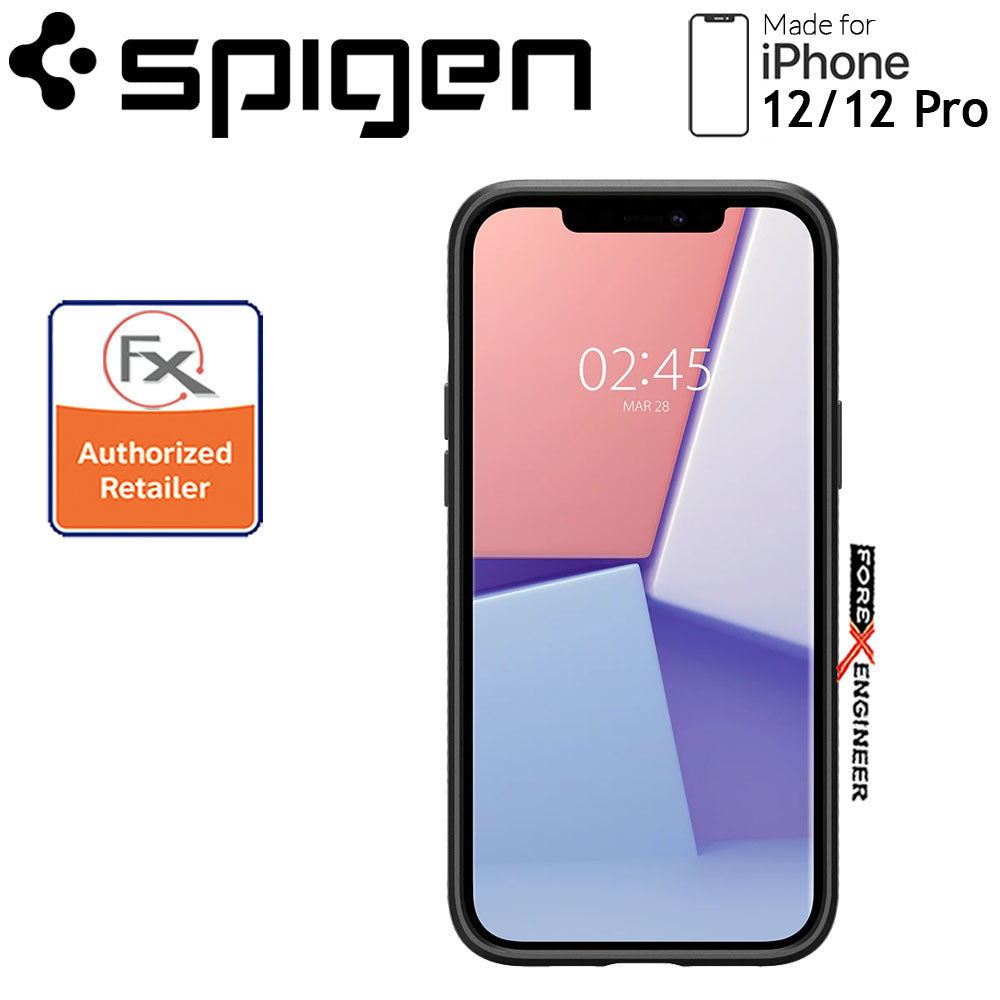 Spigen Liquid Air for iPhone 12 - 12 Pro 6.1 inch - Matte Black