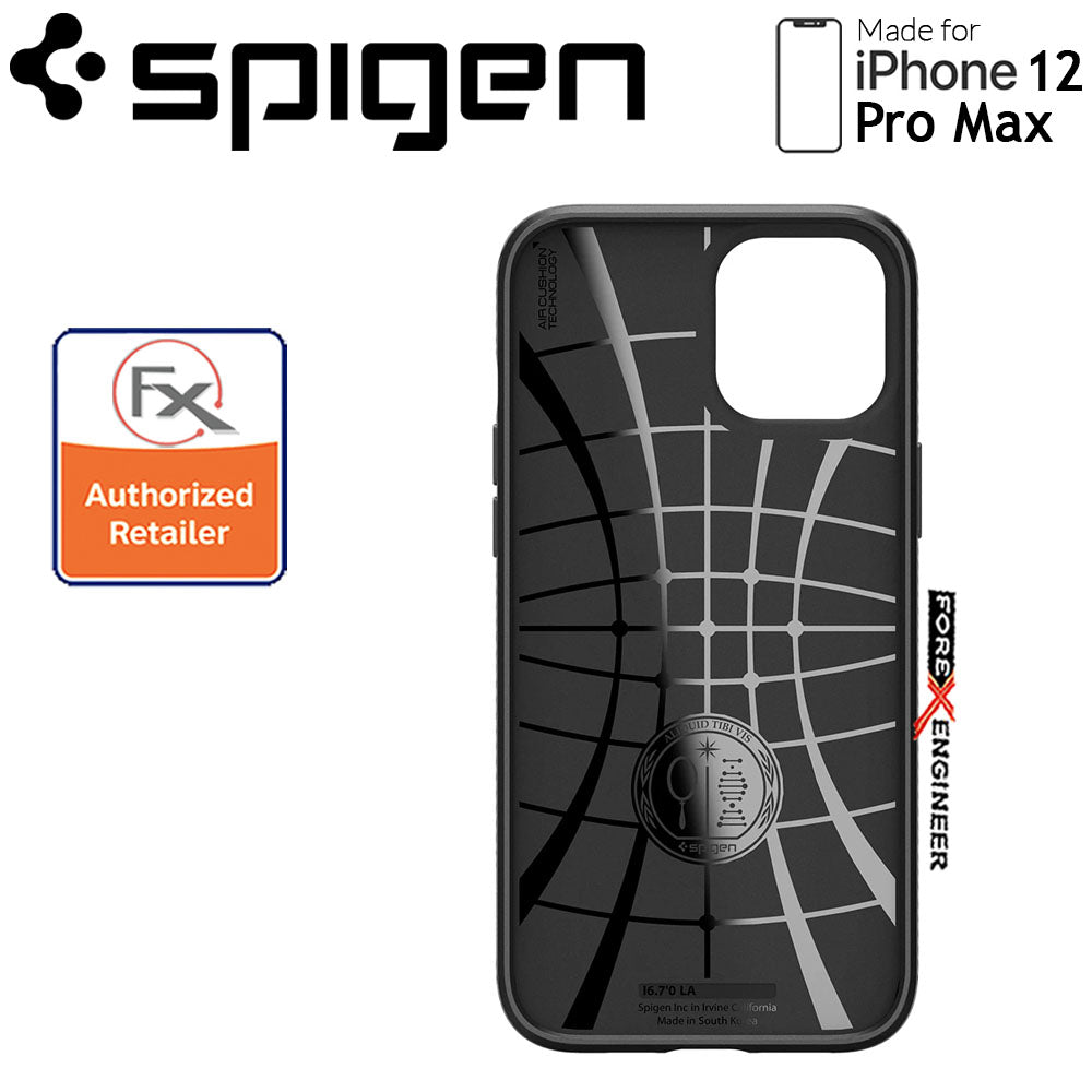 Spigen Liquid Air for iPhone 12 Pro Max - Matte Black