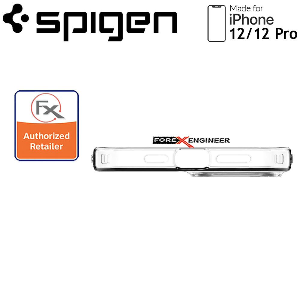 Spigen Liquid Crystal for iPhone 12 - 12 Pro 6.1 inch - Crystal Clear ( Barcode : 8809710756458 )