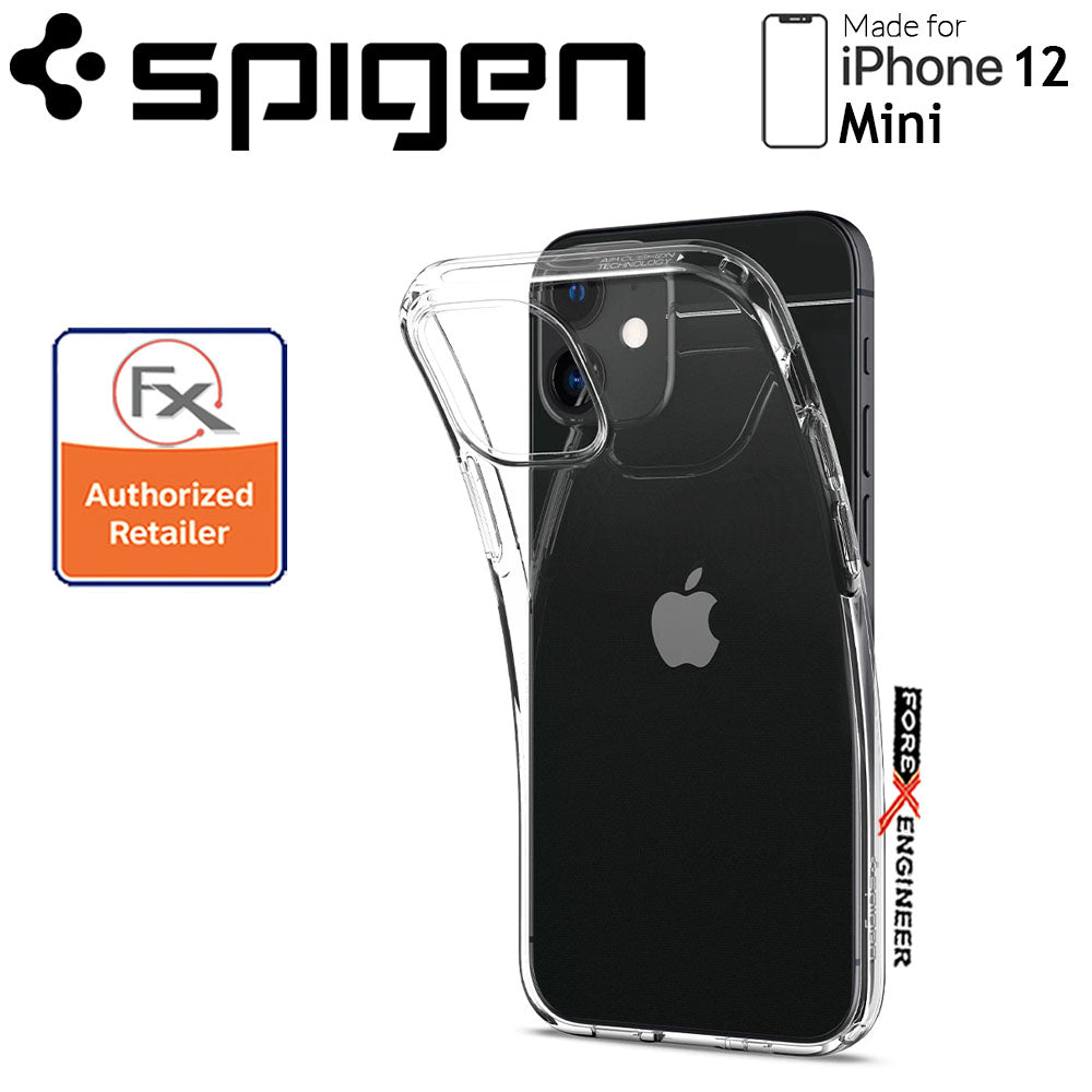 Spigen Liquid Crystal for iPhone 12 Mini 5.4 inch - Crystal Clear ( Barcode : 8809710756731 )