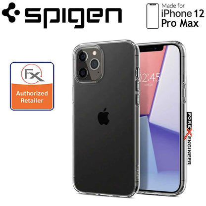 Spigen Liquid Crystal for iPhone 12 Pro Max 6.7 inch - Crystal Clear ( Barcode : 8809710755918 )