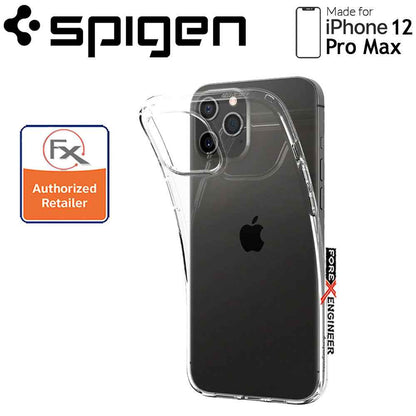 Spigen Liquid Crystal for iPhone 12 Pro Max 6.7 inch - Crystal Clear ( Barcode : 8809710755918 )