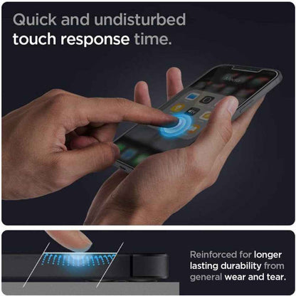 Spigen Privacy Screen Protector for iPhone 12 Mini 5.4" - AlignMaster Full Coverage  (2pcs) ( Barcode : 8809710757219 )