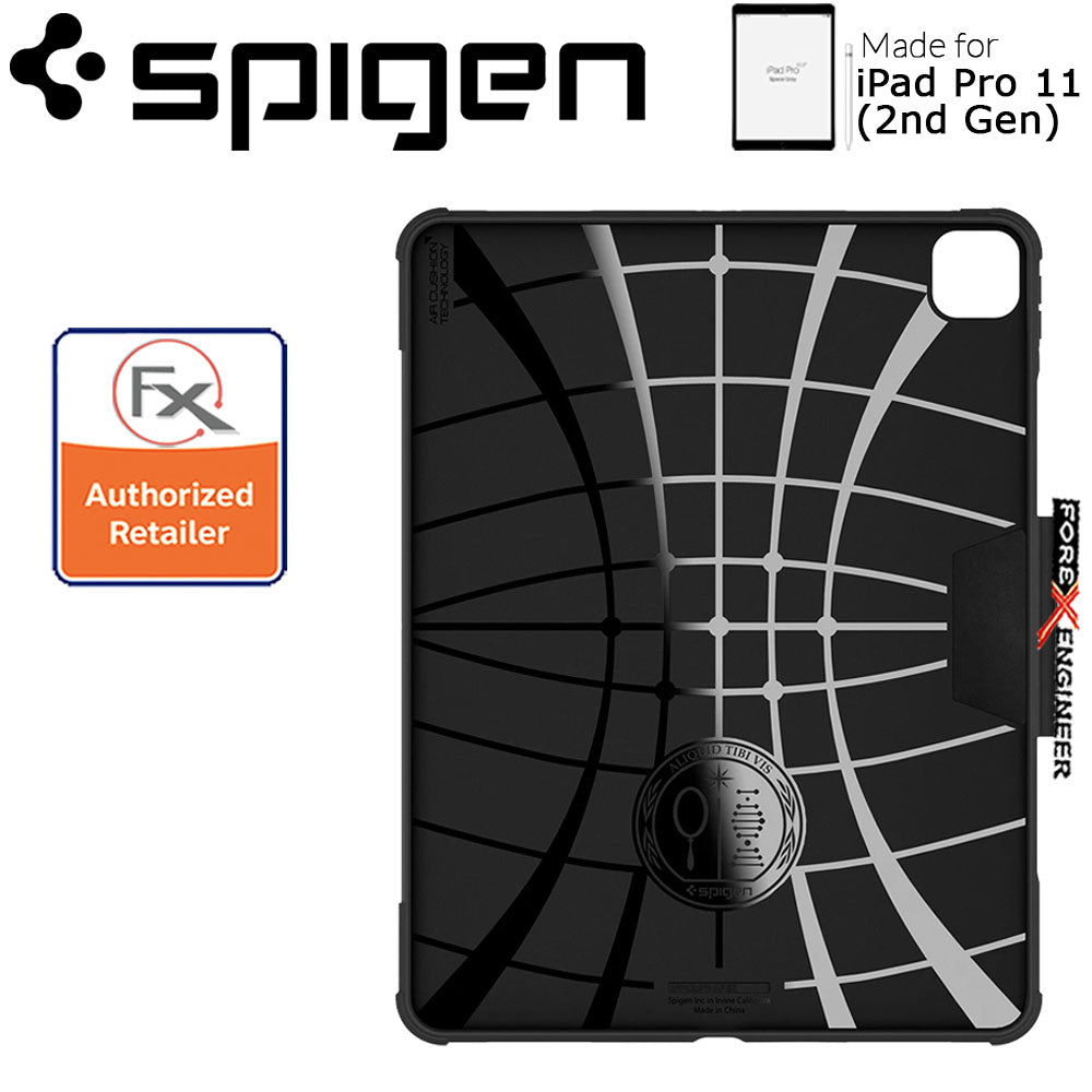 Spigen Rugged Armor Pro for iPad Pro 11 inch ( 2020 ) 2nd Gen - Black ( Barcode : 8809685629641 )