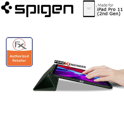 Spigen Rugged Armor Pro for iPad Pro 11 inch ( 2020 ) 2nd Gen - Military Green ( Barcode : 8809685629665 )
