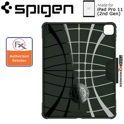 Spigen Rugged Armor Pro for iPad Pro 11 inch ( 2020 ) 2nd Gen - Military Green ( Barcode : 8809685629665 )