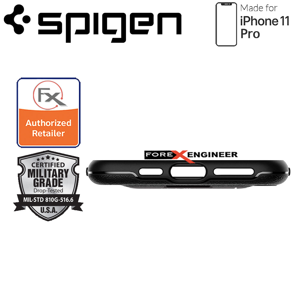 Spigen Slim Armor Essential S for iPhone 11 Pro ( Black ) ( Barcode: 8809671016677 )