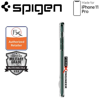 Spigen Slim Armor Essential S for iPhone 11 Pro ( Crystal Clear ) ( Barcode: 8809640259463 )