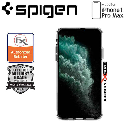 Spigen Slim Armor Essential S for iPhone 11 Pro Max ( Crystal Clear ) ( Barcode: 8809640258947 ) SPIGEN