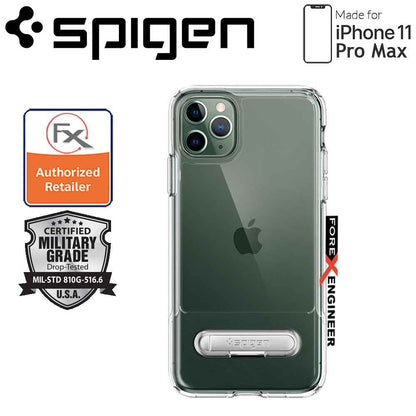 Spigen Slim Armor Essential S for iPhone 11 Pro Max ( Crystal Clear ) ( Barcode: 8809640258947 ) SPIGEN