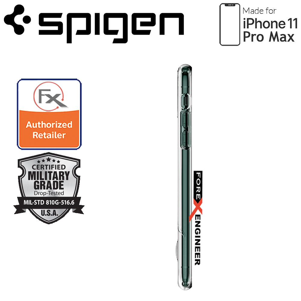 Spigen Slim Armor Essential S for iPhone 11 Pro Max ( Crystal Clear ) ( Barcode: 8809640258947 ) SPIGEN