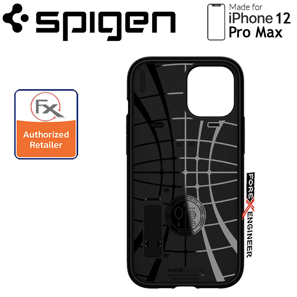 Spigen Slim Armor for iPhone 12 Pro Max 6.7" - Black ( Barcode : 8809710754607 )