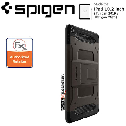 Spigen Tough Armor Tech for iPad 10.2 inch ( 7th - 8th - 9th Gen ) ( 2019 - 2021 ) - Gunmetal (Barcode : 8809685622512 )