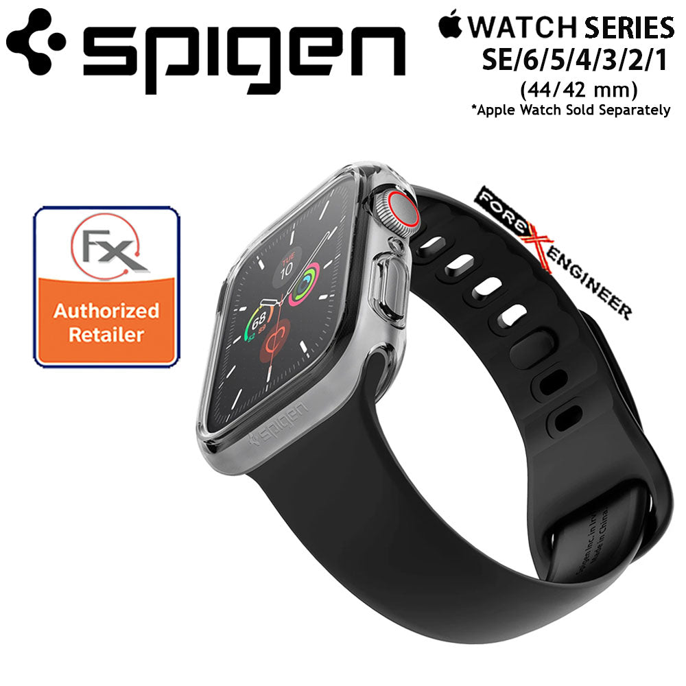 Spigen Ultra Hybrid Case for Apple Watch Series 9/8/7/SE/6/5/4/3/2/1 ( 45/44/42mm ) -  Crystal Clear