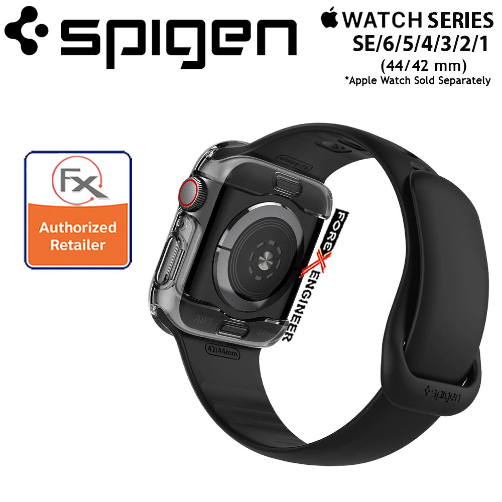 Spigen Ultra Hybrid Case for Apple Watch Series 9/8/7/SE/6/5/4/3/2/1 ( 45/44/42mm ) -  Crystal Clear