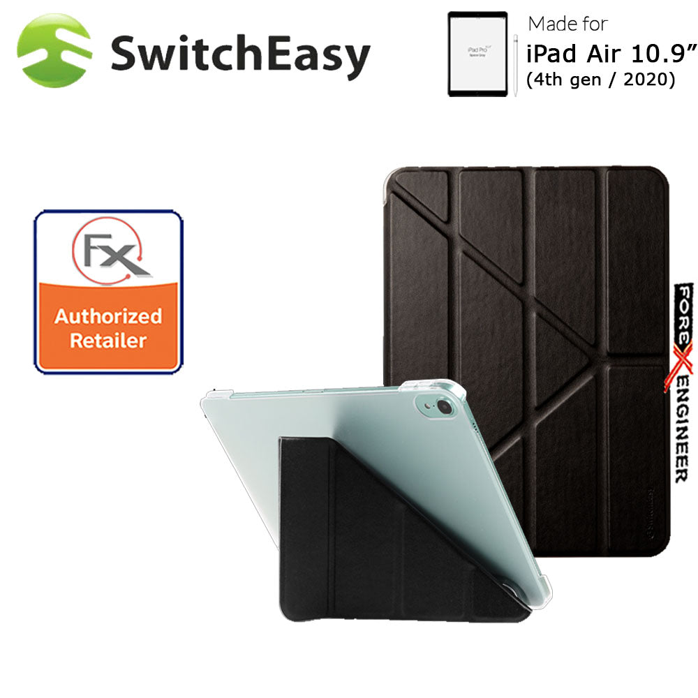 SwitchEasy Origami for iPad Air 10.9" (2020) - Black Color (Barcode : 4897094568471 )