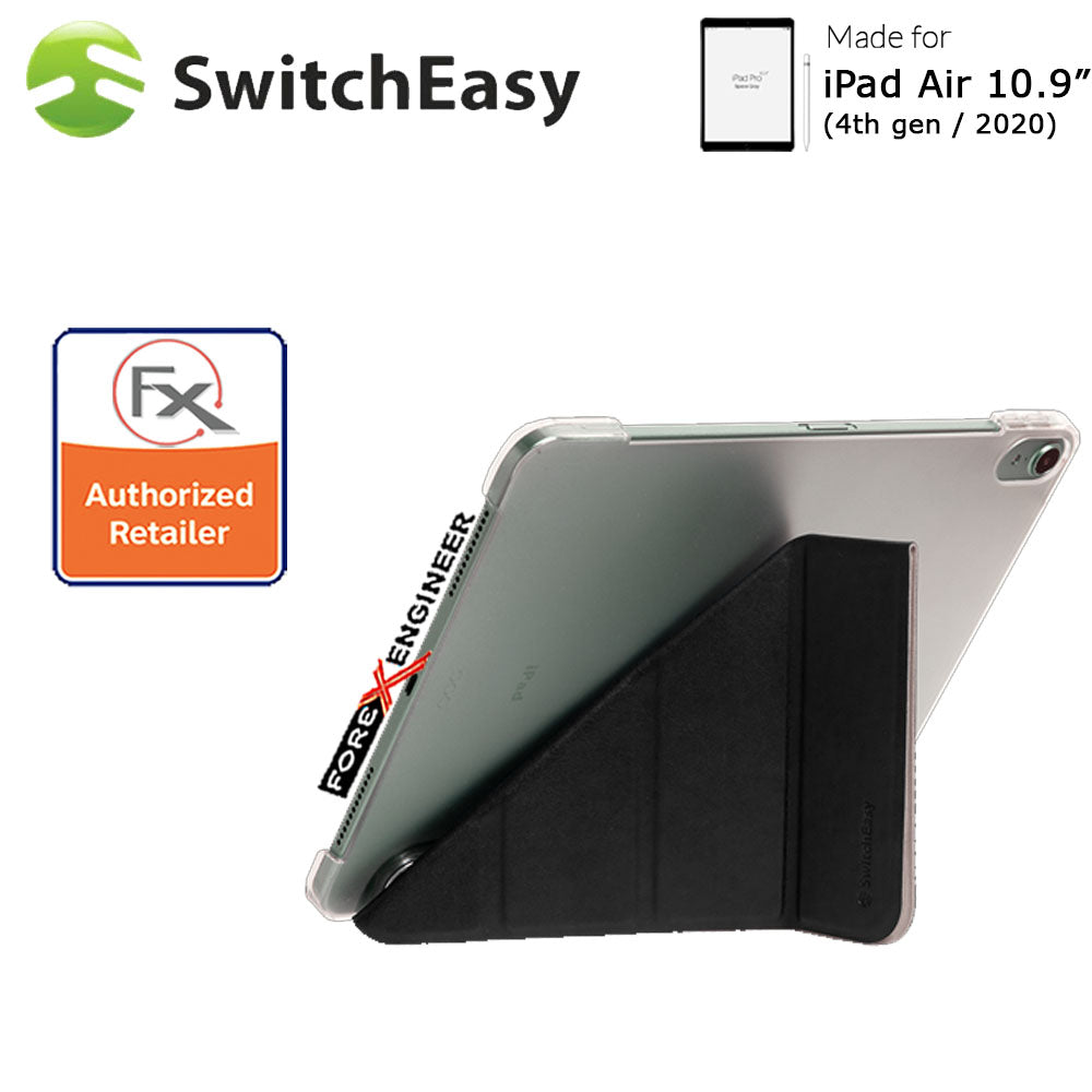 SwitchEasy Origami for iPad Air 10.9" (2020) - Black Color (Barcode : 4897094568471 )