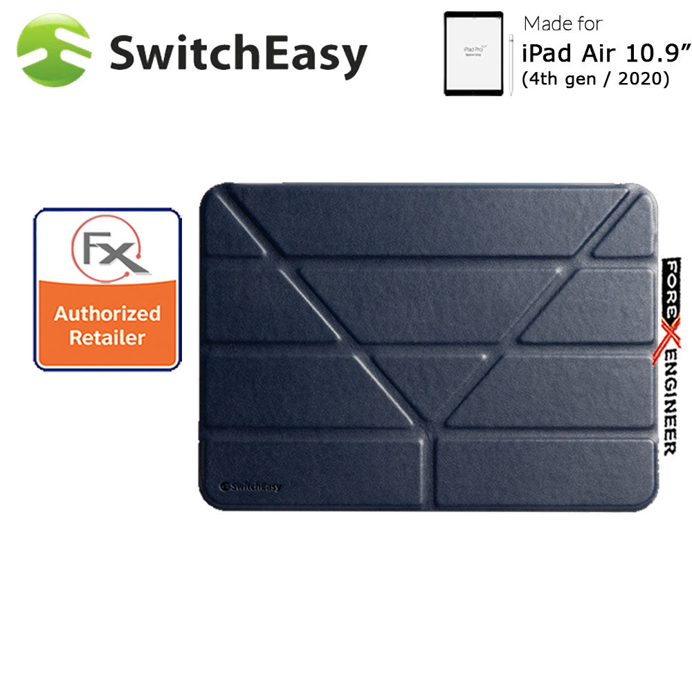 SwitchEasy Origami for iPad Air 10.9" (2020) - Midnight Blue Color (Barcode : 4897094568488 )