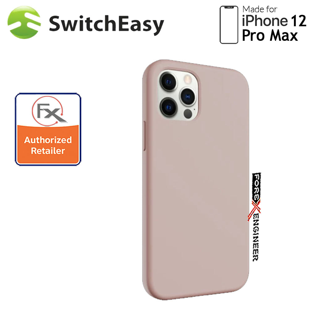 SwitchEasy Skin for iPhone 12 Pro Max 5G 6.7" - Pink Sand (Barcode : 4897094567399 )