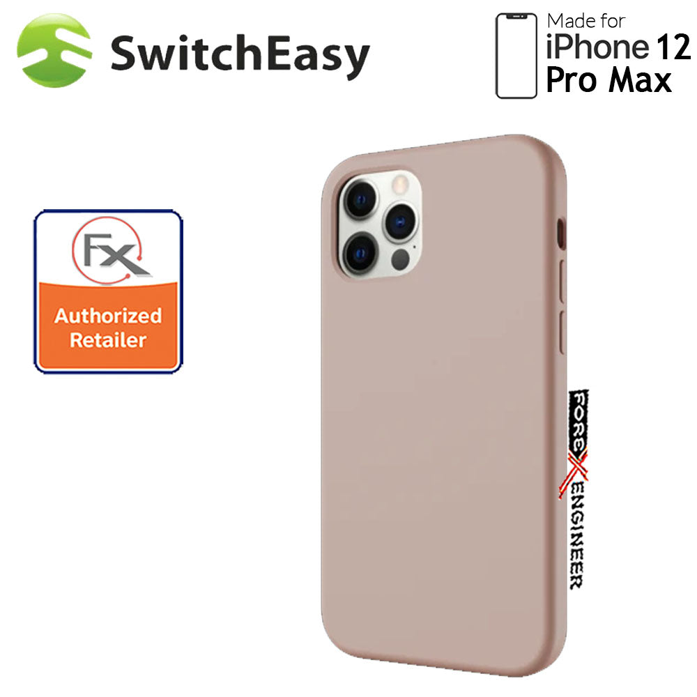 SwitchEasy Skin for iPhone 12 Pro Max 5G 6.7" - Pink Sand (Barcode : 4897094567399 )