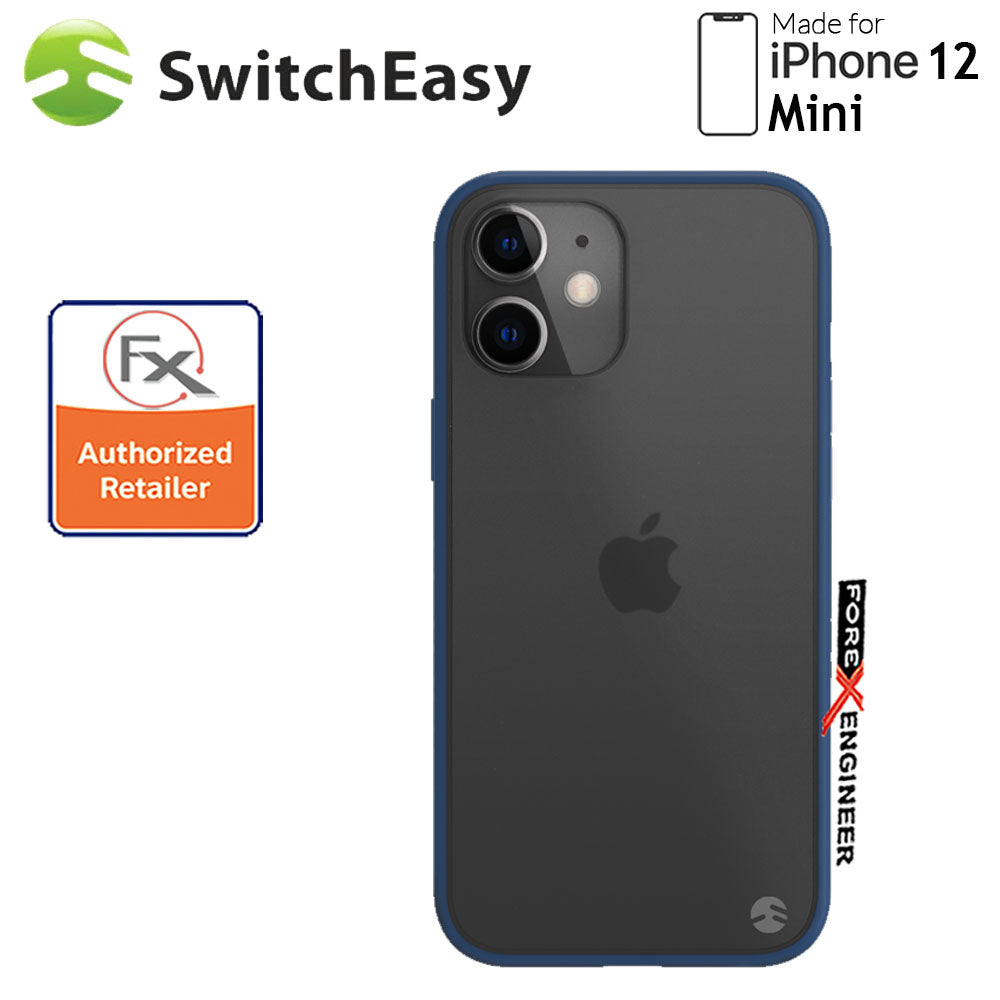 Switcheasy Aero for iPhone 12 Mini 5G 5.4"- Navy Blue ( Barcode : 4897094567580 )