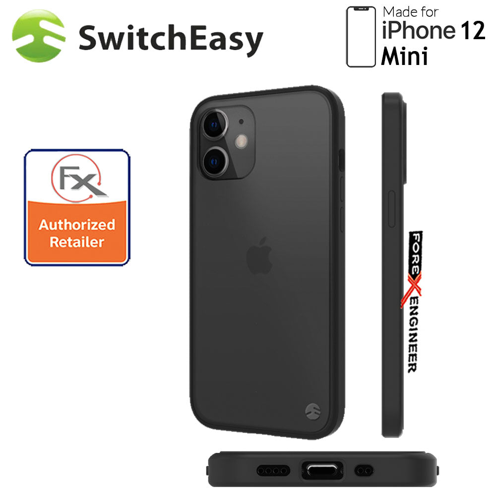 Switcheasy Aero for iPhone 12 Mini 5G 5.4"- Transparent Black ( Barcode : 4897094567573 )