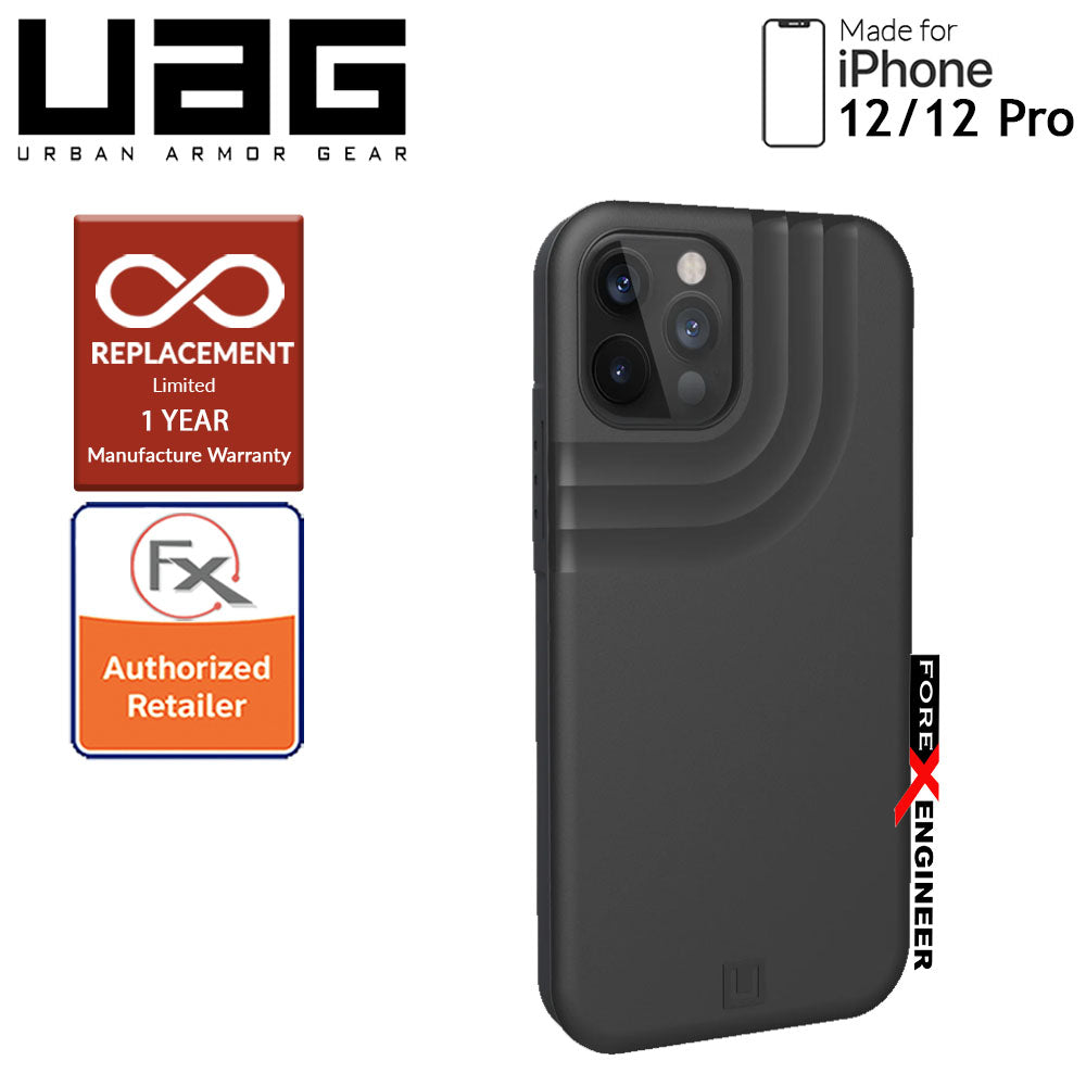 [RACKV2_CLEARANCE] UAG Anchor for iPhone 12 - 12 Pro 5G 6.1"  - Black (Barcode : 812451037135 )