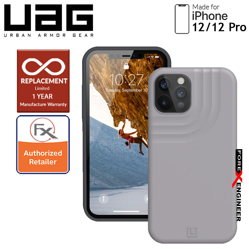 uaUAG Anchor for iPhone 12 - 12 Pro 5G 6.1"  - Light Grey (Barcode : 812451037128 )