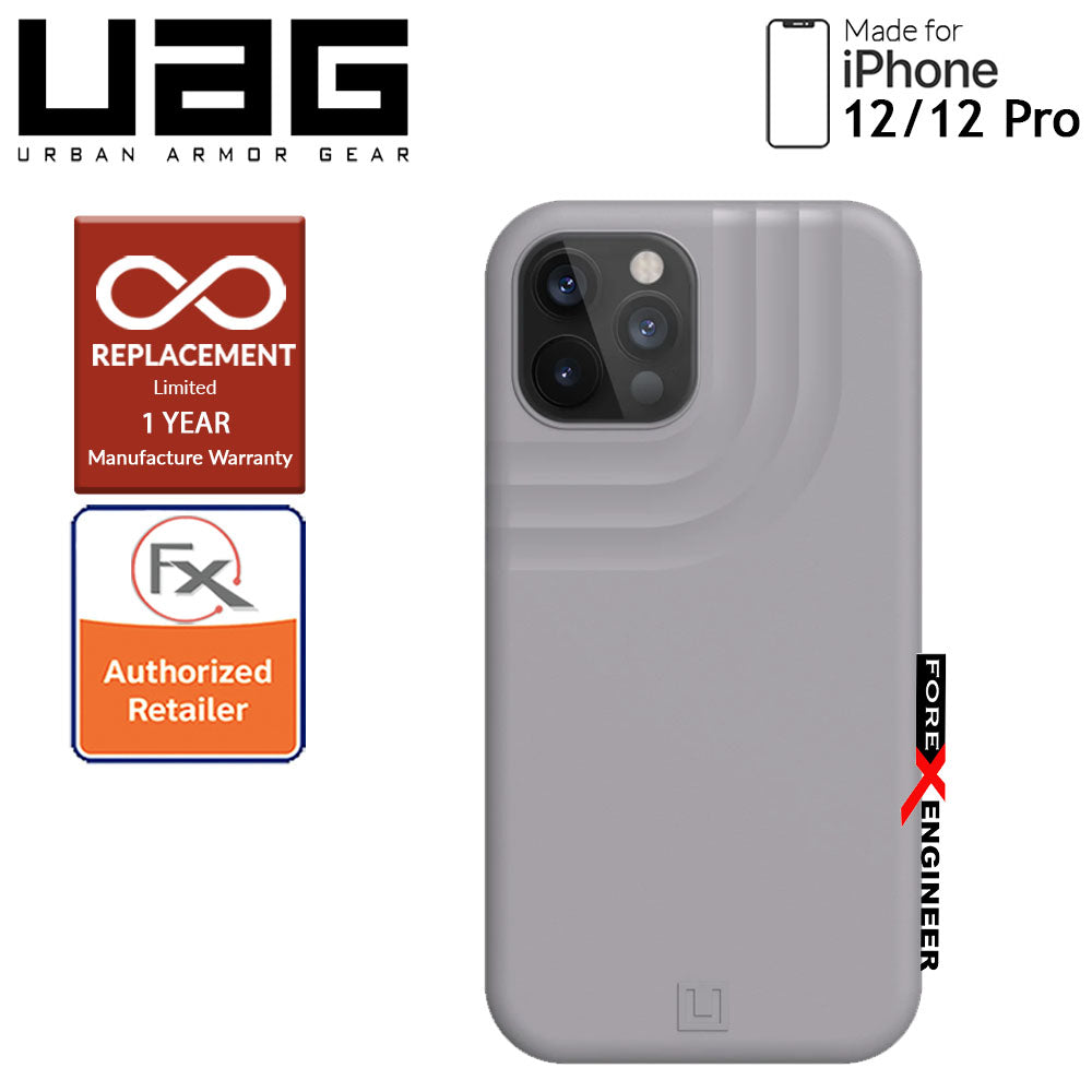 uaUAG Anchor for iPhone 12 - 12 Pro 5G 6.1"  - Light Grey (Barcode : 812451037128 )