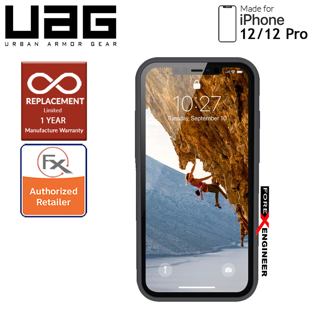 uaUAG Anchor for iPhone 12 - 12 Pro 5G 6.1"  - Light Grey (Barcode : 812451037128 )