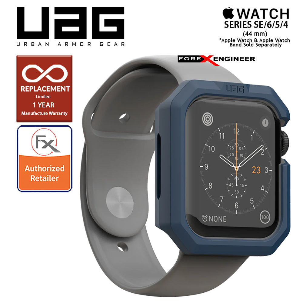 [RACKV2_CLEARANCE] UAG Civilian Watch Case for Apple Watch Series SE - 6 - 5 - 4 (44mm) - Mallard-Silver (Barcode : 812451039726)