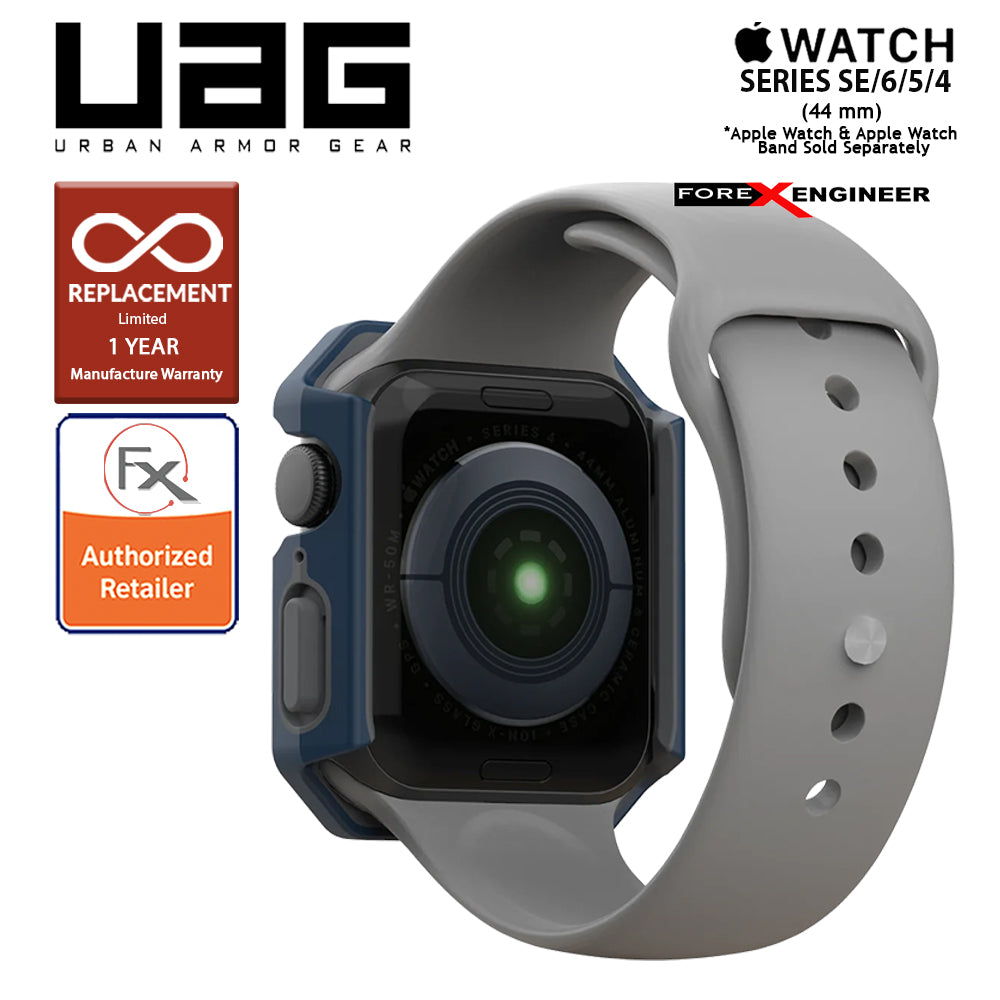 [RACKV2_CLEARANCE] UAG Civilian Watch Case for Apple Watch Series SE - 6 - 5 - 4 (44mm) - Mallard-Silver (Barcode : 812451039726)