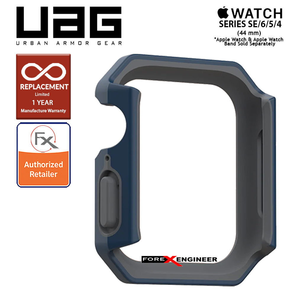[RACKV2_CLEARANCE] UAG Civilian Watch Case for Apple Watch Series SE - 6 - 5 - 4 (44mm) - Mallard-Silver (Barcode : 812451039726)