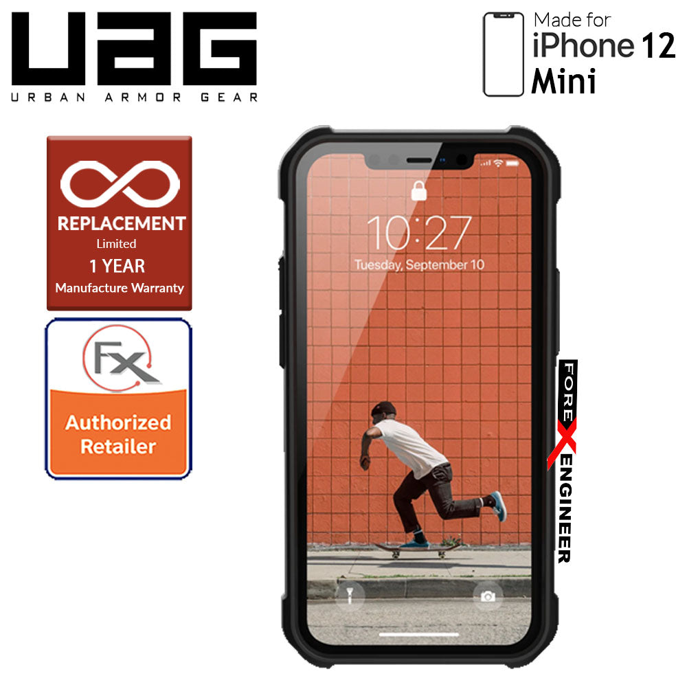 UAG Metropolis LT for iPhone 12 Mini 5G 5.4" -  Leather Black (Barcode : 812451036725 )