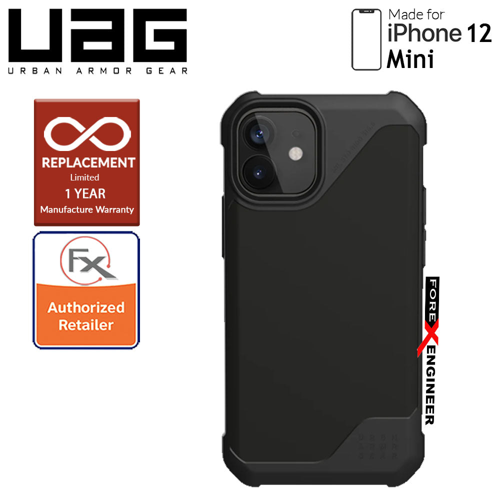 UAG Metropolis LT for iPhone 12 Mini 5G 5.4" -  PU Black (Barcode : 812451036701 )