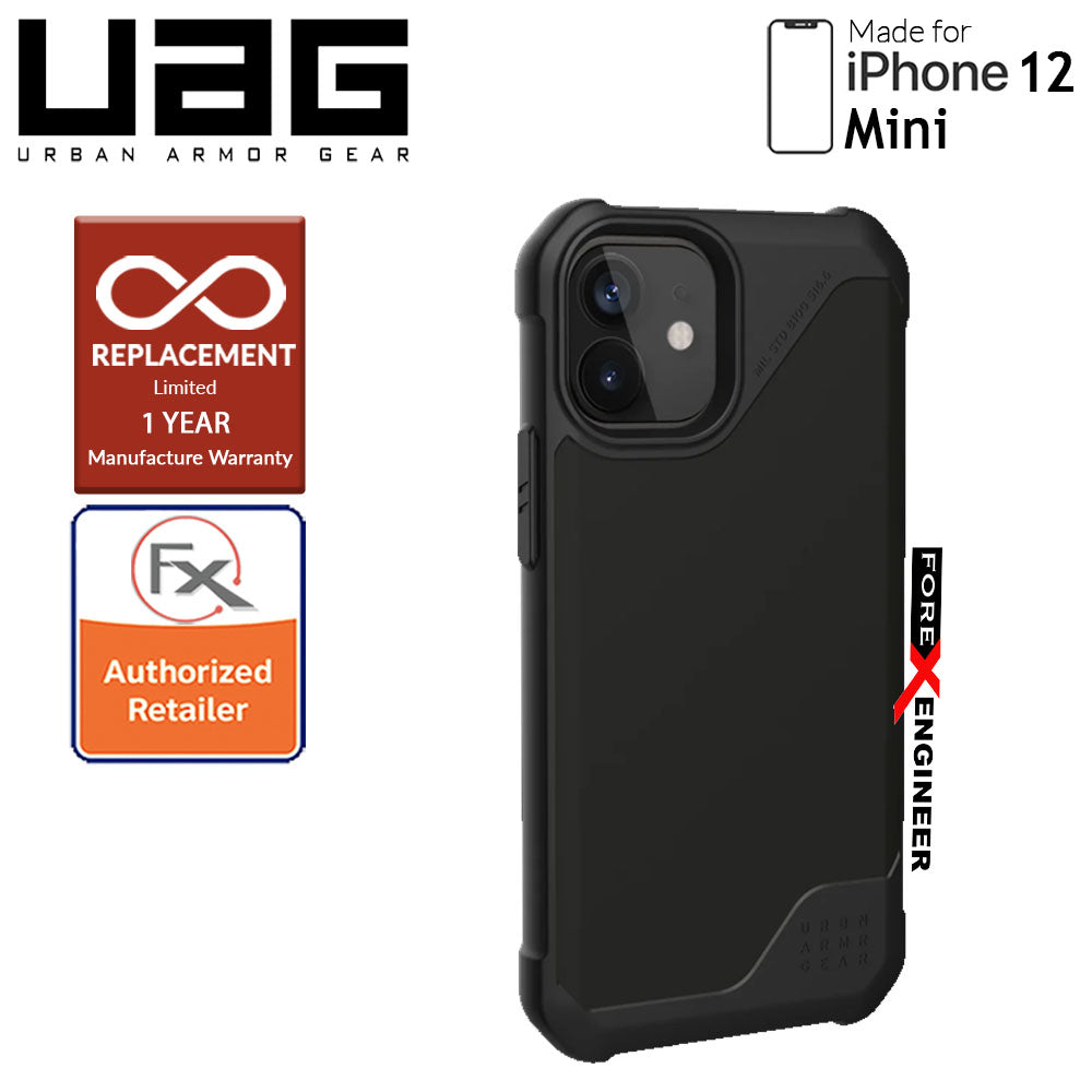 UAG Metropolis LT for iPhone 12 Mini 5G 5.4" -  PU Black (Barcode : 812451036701 )