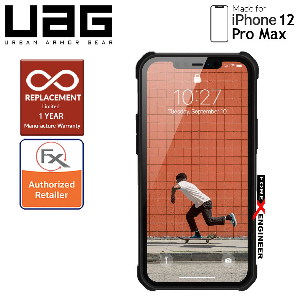 [RACKV2_CLEARANCE] UAG Metropolis LT for iPhone 12 Pro Max 5G 6.7" - ( Leather Black ) ( Barcode : 812451037364 )