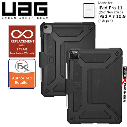 UAG Metropolis for iPad Air 10.9" ( 5th - 4th Gen ) ( 2022 - 2020 ) - iPad Pro 11 (2nd Gen 2020) - Black (Barcode : 812451037869 )
