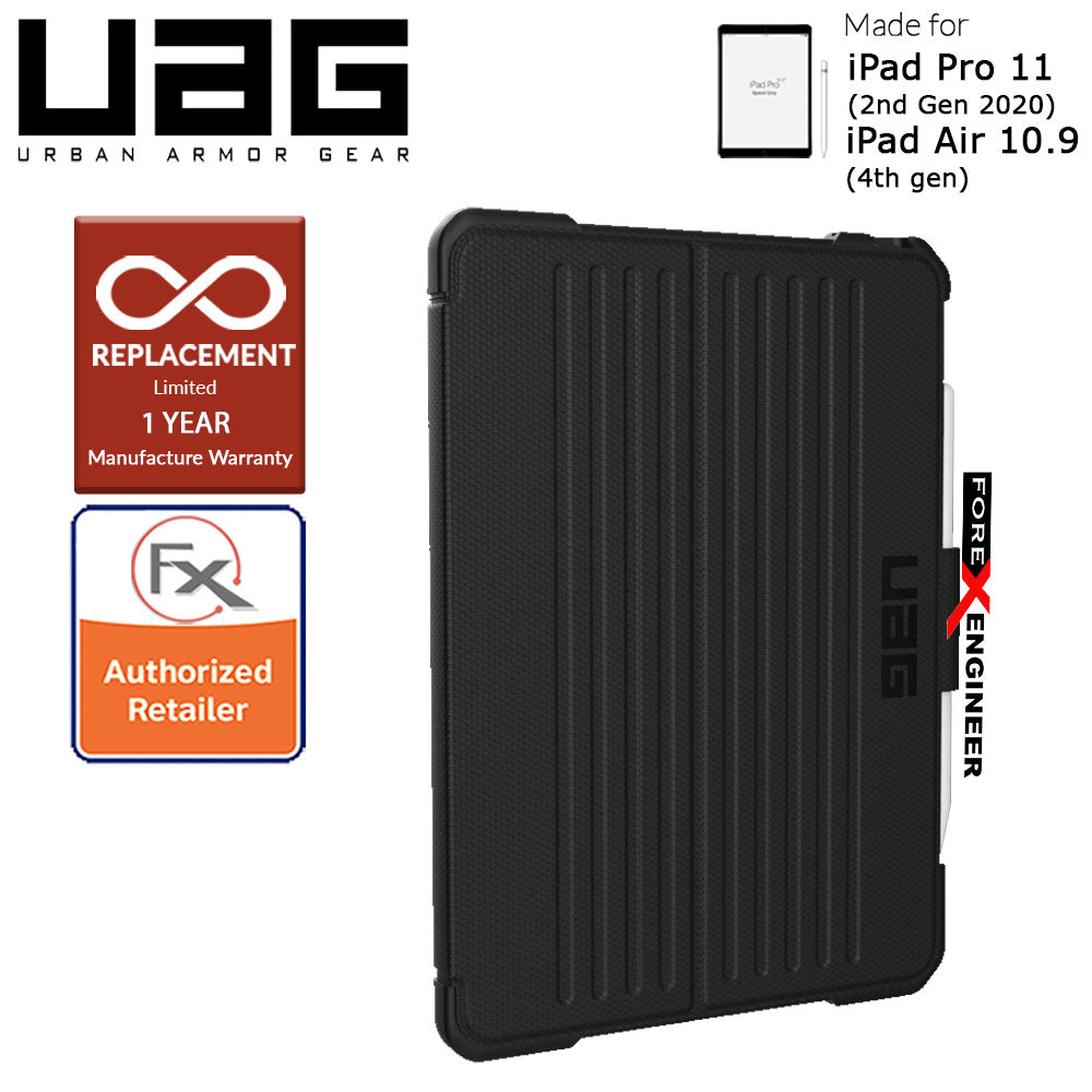 UAG Metropolis for iPad Air 10.9" ( 5th - 4th Gen ) ( 2022 - 2020 ) - iPad Pro 11 (2nd Gen 2020) - Black (Barcode : 812451037869 )