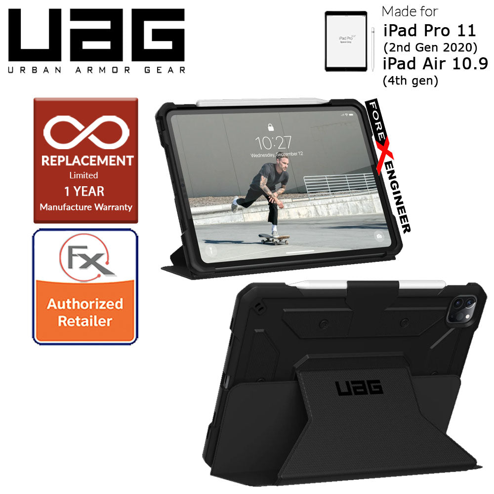 UAG Metropolis for iPad Air 10.9" ( 5th - 4th Gen ) ( 2022 - 2020 ) - iPad Pro 11 (2nd Gen 2020) - Black (Barcode : 812451037869 )