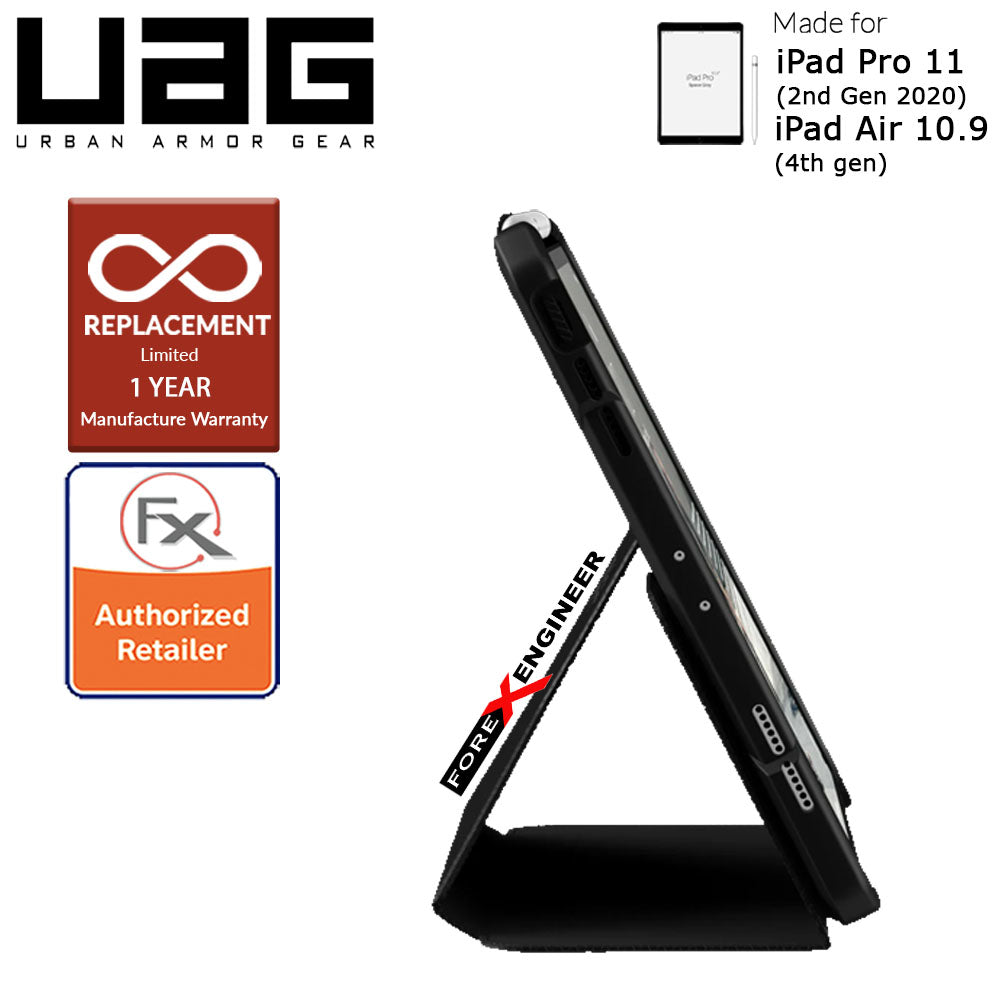 UAG Metropolis for iPad Air 10.9" ( 5th - 4th Gen ) ( 2022 - 2020 ) - iPad Pro 11 (2nd Gen 2020) - Black (Barcode : 812451037869 )