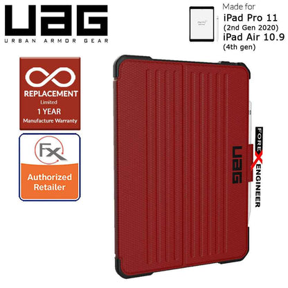 UAG Metropolis for iPad Air 10.9" ( 5th - 4th Gen ) ( 2022 - 2020 ) - iPad Pro 11 (2nd Gen 2020) - Magma (Barcode : 812451038095 )