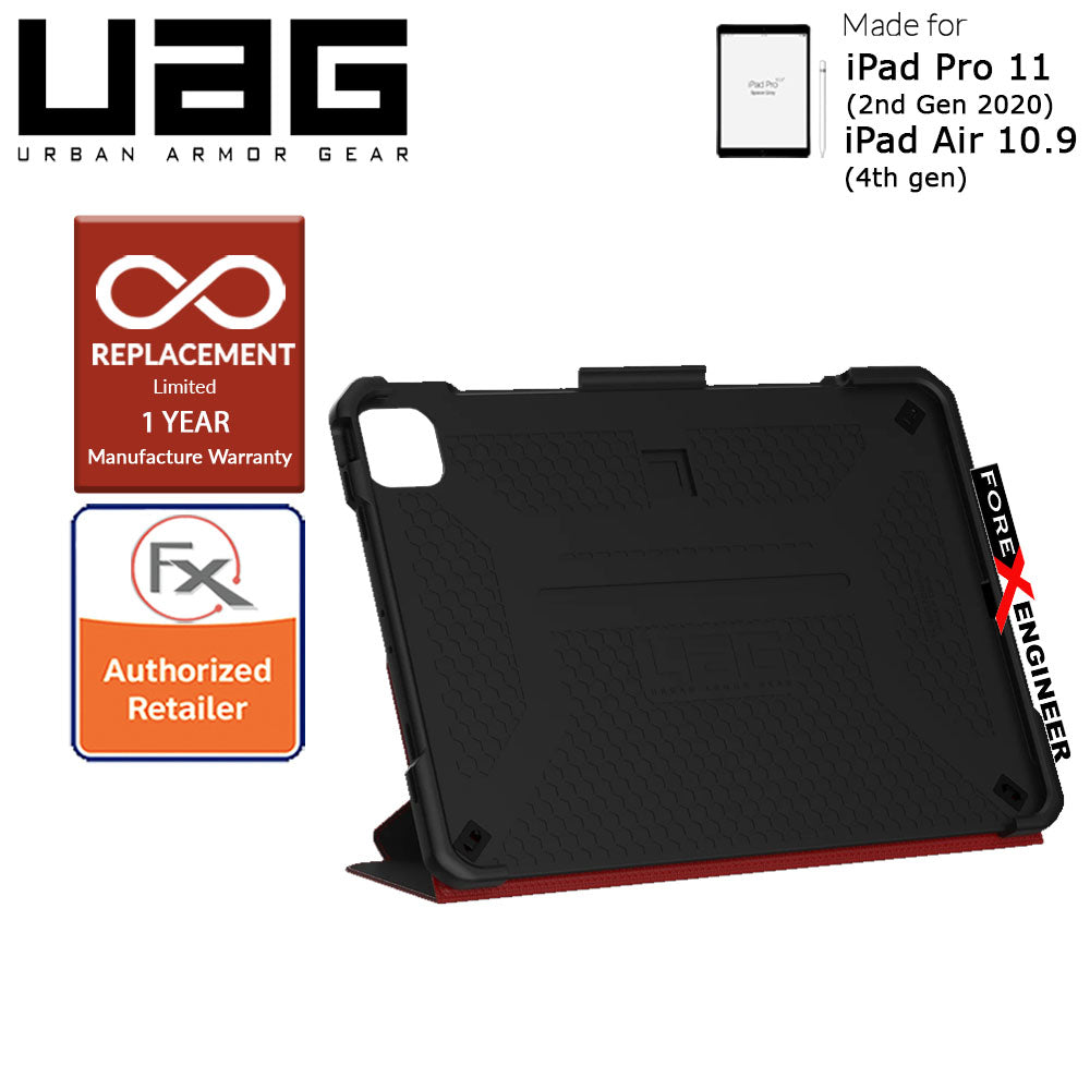 UAG Metropolis for iPad Air 10.9" ( 5th - 4th Gen ) ( 2022 - 2020 ) - iPad Pro 11 (2nd Gen 2020) - Magma (Barcode : 812451038095 )