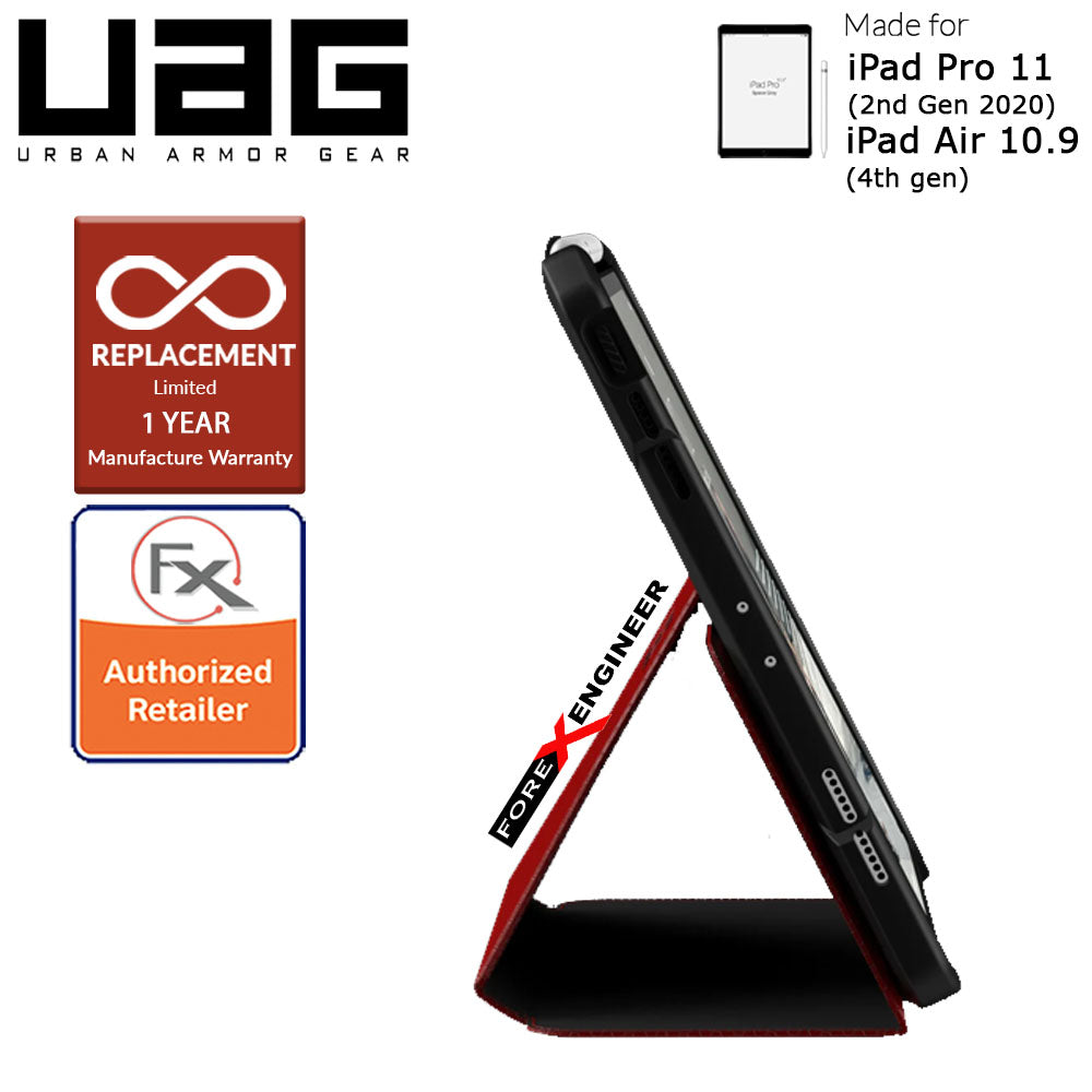 UAG Metropolis for iPad Air 10.9" ( 5th - 4th Gen ) ( 2022 - 2020 ) - iPad Pro 11 (2nd Gen 2020) - Magma (Barcode : 812451038095 )