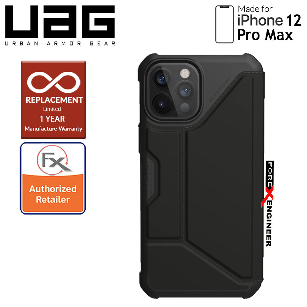 UAG Metropolis for iPhone 12 Pro Max 5G 6.7" - Black PU ( Barcode : 812451037302 )