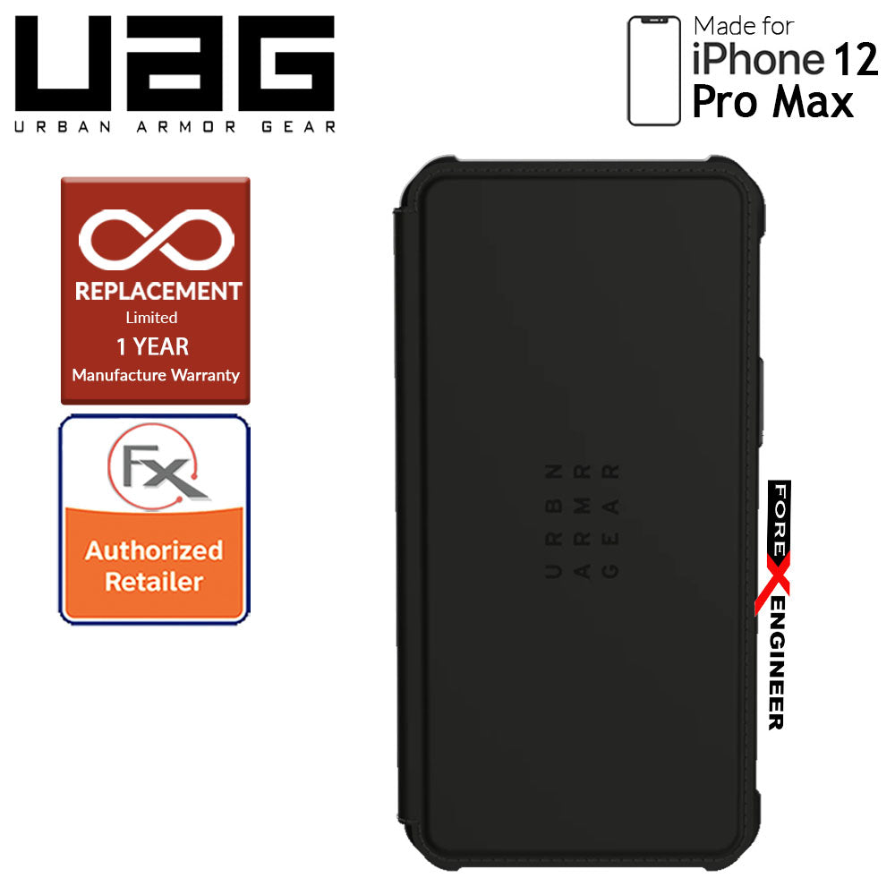 UAG Metropolis for iPhone 12 Pro Max 5G 6.7" - Black PU ( Barcode : 812451037302 )