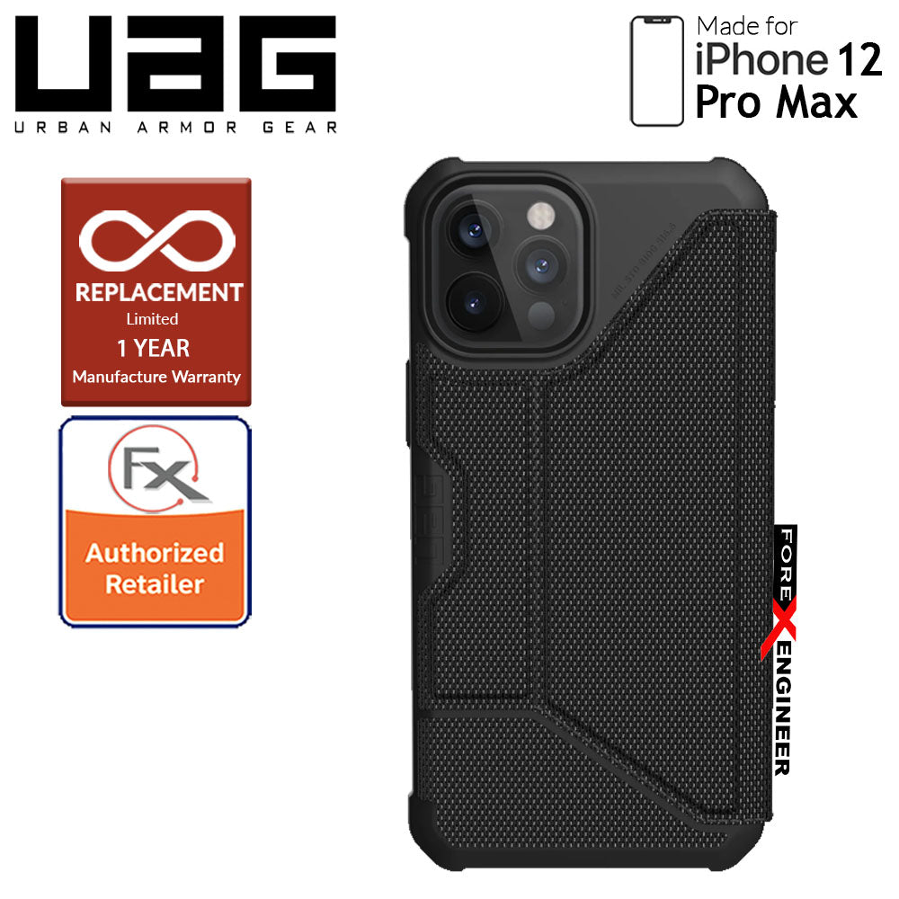 UAG Metropolis for iPhone 12 Pro Max 5G 6.7" - Kevlar Black ( Barcode : 812451037319 )