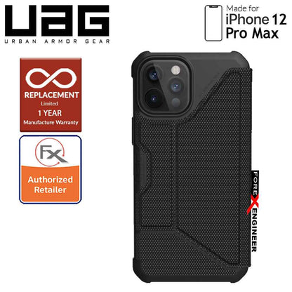 UAG Metropolis for iPhone 12 Pro Max 5G 6.7" - Kevlar Black ( Barcode : 812451037319 )